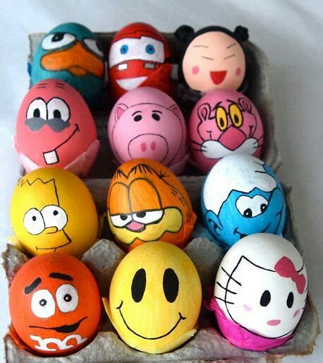huevos decorados para niñas - legendas para foto sozinha